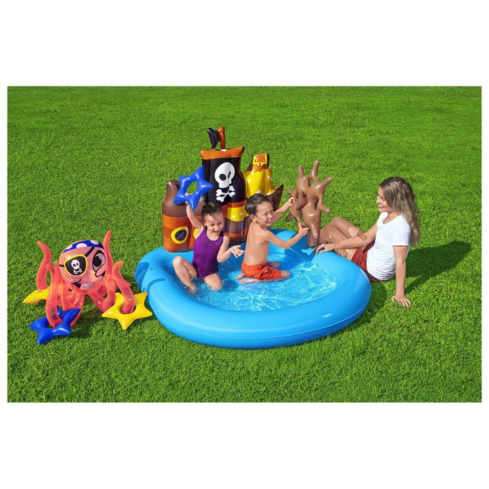 Игровой центр «Кораблик», 140 х 130 х 104 см, от 2 лет, 52211 Bestway Игровой центр «Кораблик», 140 х 130 х 104 см, от 2 лет, 52211 Bestway