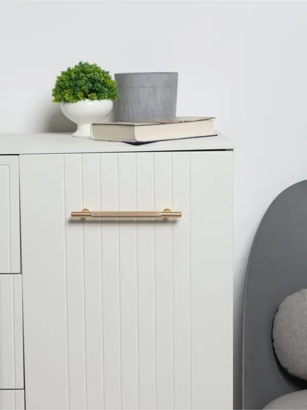 Ручка-рейлинг CAPPIO PIMPLY, d=12 мм, м/о 160 мм, цвет золото