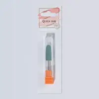 Фреза силиконовая для полировки, средняя, 10&times;24 мм, в пластиковом футляре, зелёная