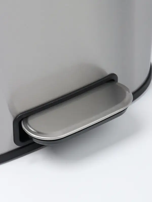 Ведро мусорное с педалью St&ouml;lz, 12 л, нержавеющая сталь, хром матовый