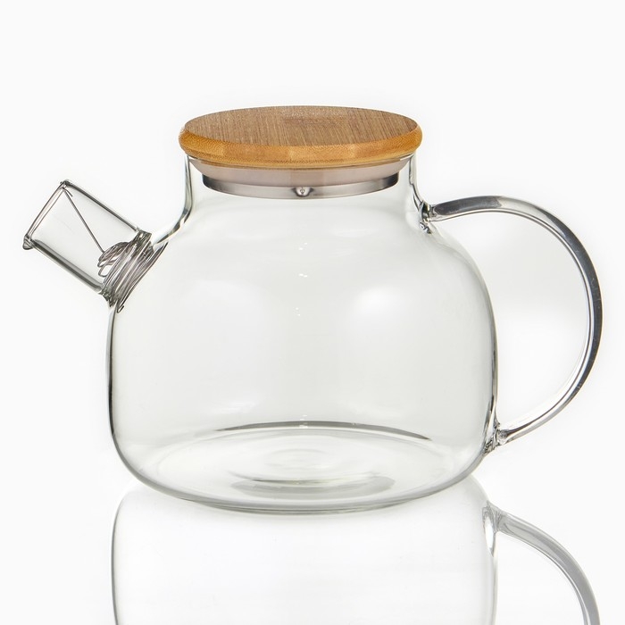 Чайник заварочный стеклянный - заварник 900 мл Чайник заварочный стеклянный - заварник 900 мл