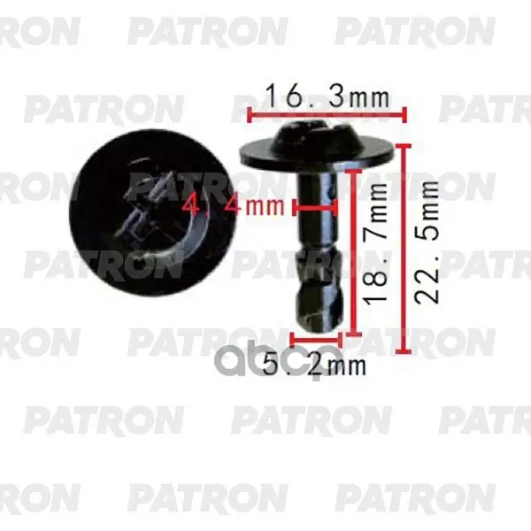 штифт крепежный металлический PATRON арт. P37-2325