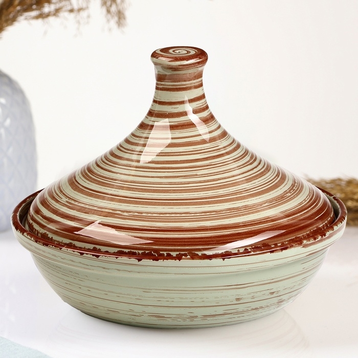 Тажин №2, 1л / 17,5х22см, мята Тажин №2, 1л / 17,5х22см, мята