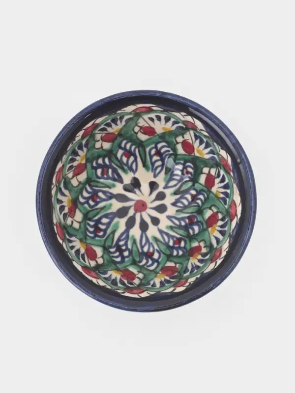 Пиалы Риштанская Керамика, набор 3 шт., d=9.5 см, 190 мл, синий