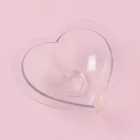 Набор молдов для заливки 3D Доляна &laquo;Сердца&raquo;, 3 шт., 11.2&times;10.5&times;9.5 / 9&times;7.7&times;6.5 / 7&times;5.5&times;4.5 см, пластик, прозрачный