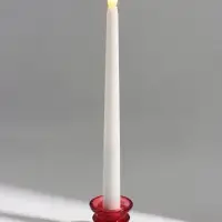 Подсвечник стеклянный &laquo;Бен&raquo;, 5.5&times;5.5&times;3.5 см, d=2.2 см
