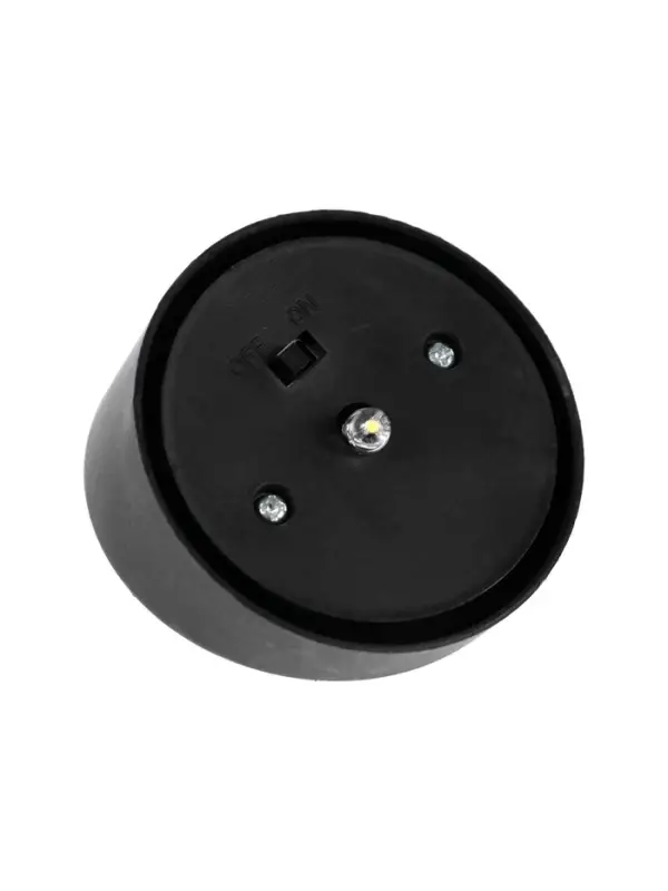 Садовый светильник &laquo;Трапеция скошенная&raquo;, уличный, на солнечной батарее, 1 LED, свечение тёплое белое