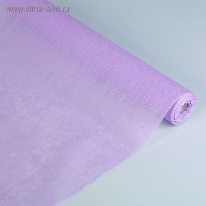 Фетр для упаковок и поделок, однотонный, светло-сиреневый, двусторонний, рулон 1шт., 50 см x 15 м Фетр для упаковок и поделок, однотонный, светло-сиреневый, двусторонний, рулон 1шт., 50 см x 15 м