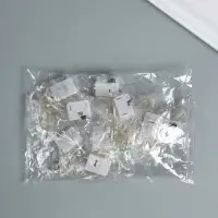 Нить светодиодная для сувениров мульти 10 диодов длина 1 м от батареек 3хCR1130 набор 10 шт   108885