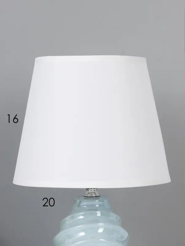 Лампа настольная E27 40Вт "Ракушка" оливковый перламутр 20х20х32 см