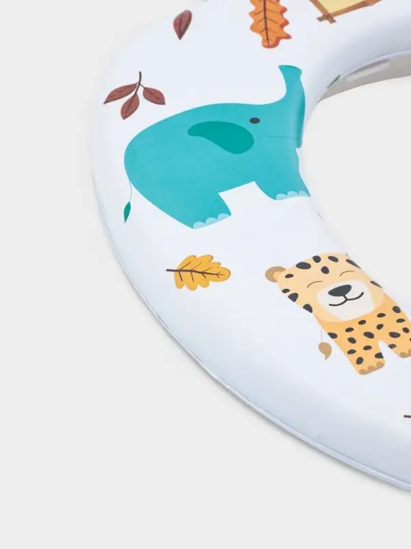 Сиденье для унитаза детское 29х27,5х5 см Сиденье для унитаза детское 29х27,5х5 см "Зоопарк"