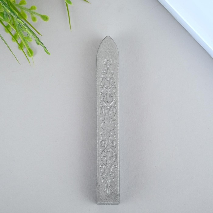 Сургуч для печати  Сургуч для печати "Серебро" набор 5 шт 9х1х1 см