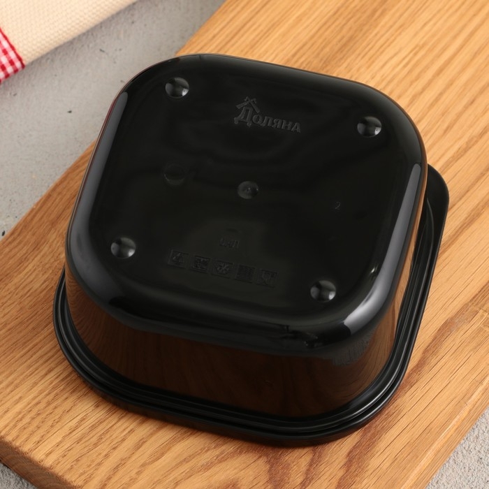 Ланч-бокс квадратный «Запас настоящего туриста», 400 мл