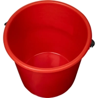 Ведро 10 л хозяйственное пластиковое красное