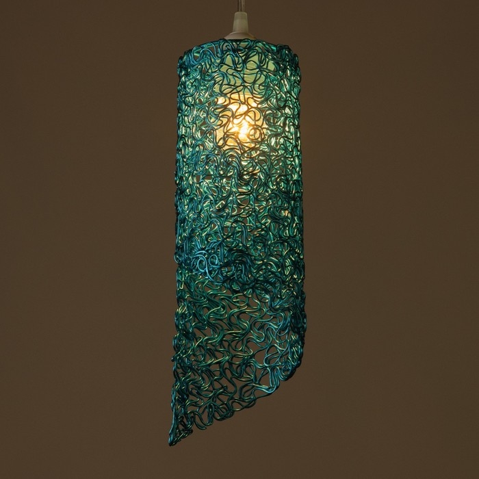 Светильник BayerLux Светильник BayerLux "Сканди" Е27 40Вт синий 10х10х32-150 см