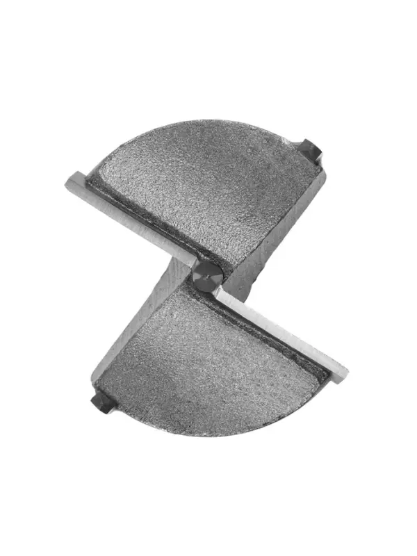 Сверло Форстнера ТУНДРА, твердосплавные пластины, цилиндрический хвостовик, 45 мм