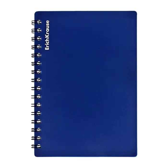 Тетрадь на спирали ErichKrause. Classic А6, 60 листов, в клетку, пластиковая обложка, блок офсет, МИКС