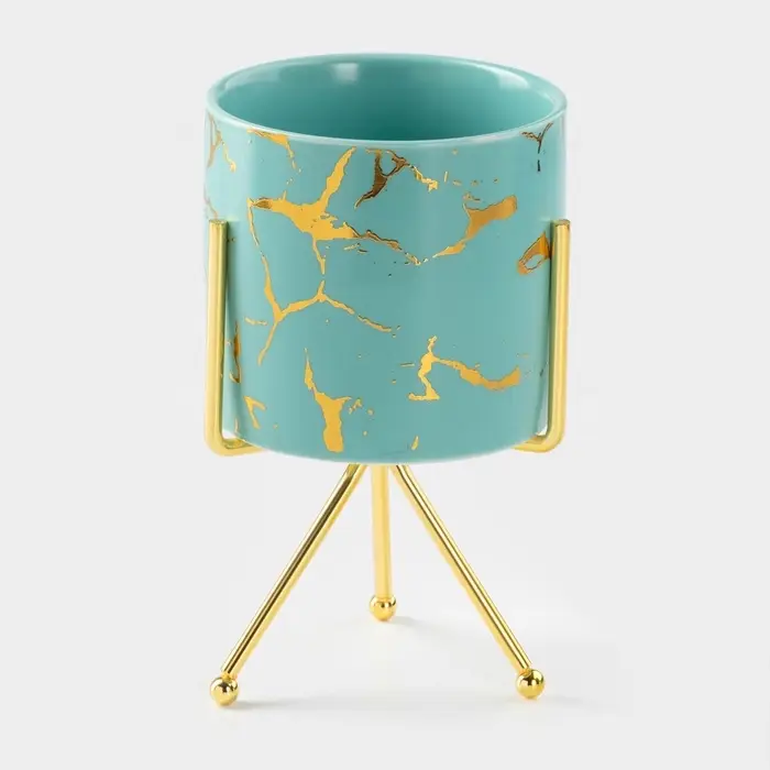 Конфетница &laquo;Изумруд&raquo;, 220 мл, 8.5&times;14 см, керамика, изумрудная