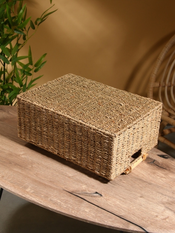 Корзина плетеная 46х30х20 см, сиграсс