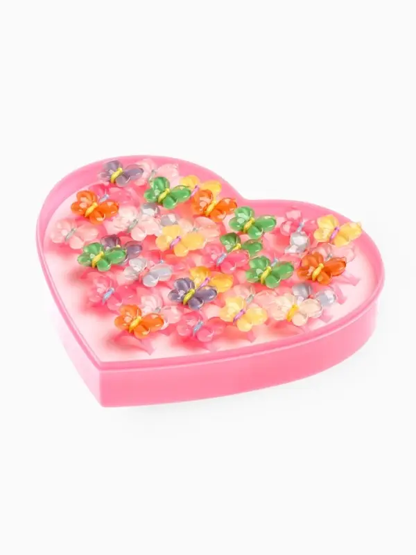 Кольцо &laquo;Выбражулька. Нежная бабочка&raquo;, безразмерное, МИКС