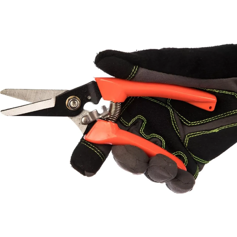 Секатор цветочный пластиковые ручки с ремешком,170мм Feona004-0828(22776)