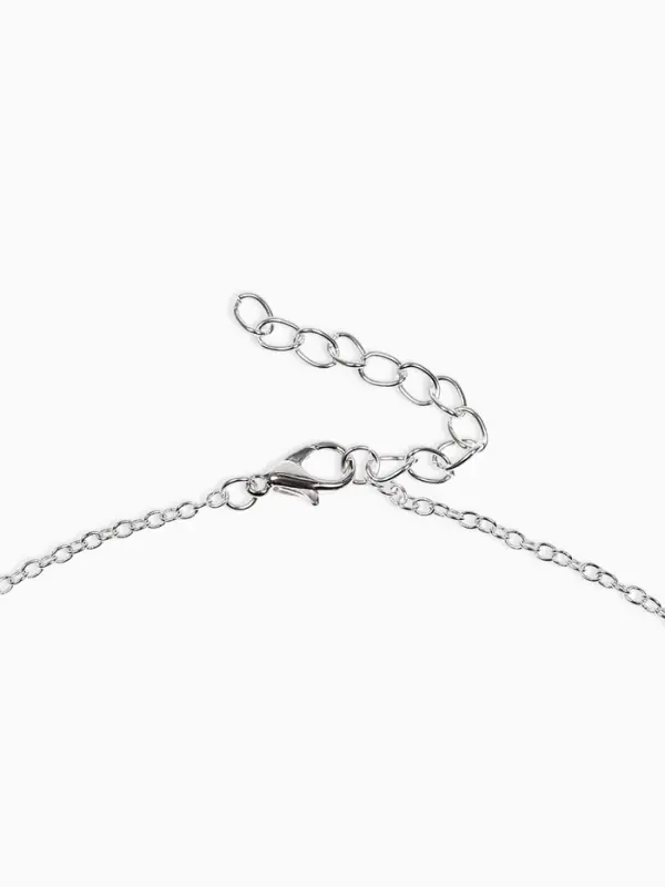 Кулон на цепочке &laquo;ДНК&raquo;, 42 см, + удлинитель 5 см, цвет серебро