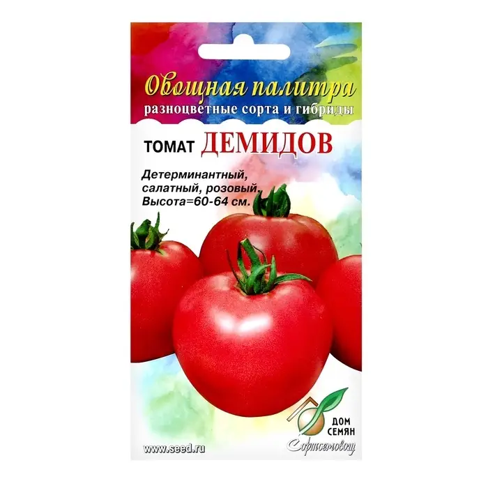 Семена Томат &laquo;Демидов&raquo;, 25 шт., &laquo;Дом семян&raquo;