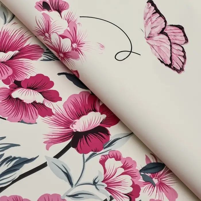 Пленка для цветов матовая, «Цветочная композиция», 57×57 см Пленка для цветов матовая, «Цветочная композиция», 57×57 см