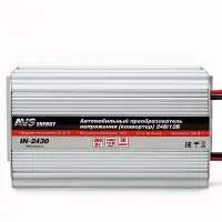Автомобильный инвертор 24/12V AVS IN-2430 (30A)