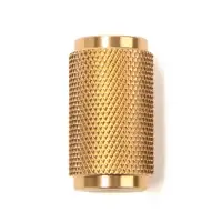Ручка-кнопка CAPPIO PK331, d=28 мм, цвет золото, 8 шт.