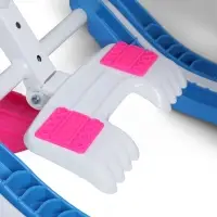 Снегокат &laquo;Тимка спорт 1+&raquo; с бабочками 3D, розовый, голубой, ТС1+/БО Nika