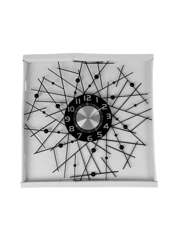 Часы настенные интерьерные &laquo;Тези&raquo;, серия: Ажур, бесшумные, плавный ход, d=60 см, циферблат d=22 см, от батарейки 1&times;АА