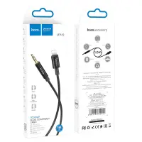 * Кабель UPA19 Lightning на 3.5 Jack HOCO черный