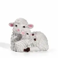 Фигурка &laquo;Овечка с ягнёнком&raquo;, 4.8&times;3.5&times;5 см, МИКС