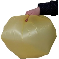 Мешки для мусора ПНД 35л 8мкм 30шт/рул желтый 48х58см Luscan