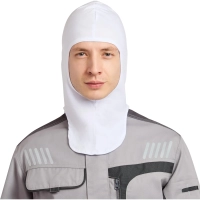 Балаклава -подшлемник универсальная трикотажная (120 гр) белый