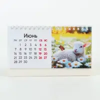 Календарь 2027, настольный домик фотореал 16&times;10.5 см