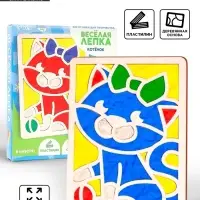 Картина пластилином &laquo;Котенок&raquo;, 21&times;15 см, набор для творчества