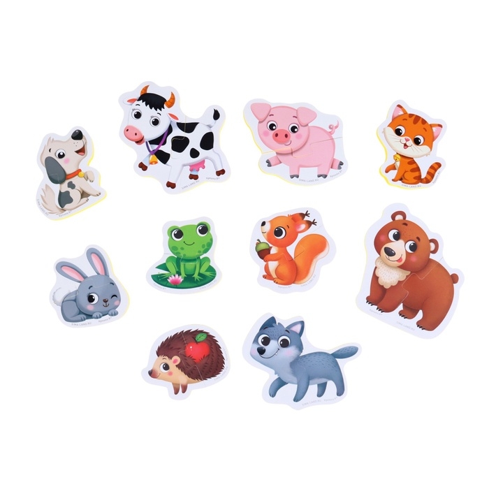 Игрушки для ванны мягкий пазл в сетке Крошка Я Игрушки для ванны мягкий пазл в сетке Крошка Я