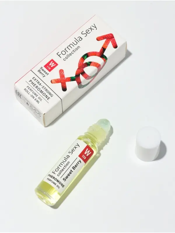Парфюмерное масло женское с феромонами Formula Sexy Collection Sweet Berry W119, 8 мл
