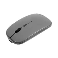 Мышь MB-2.4 беспроводная, оптическая, подсветка, 800-1600 dpi, USB, Bluetooth, серая