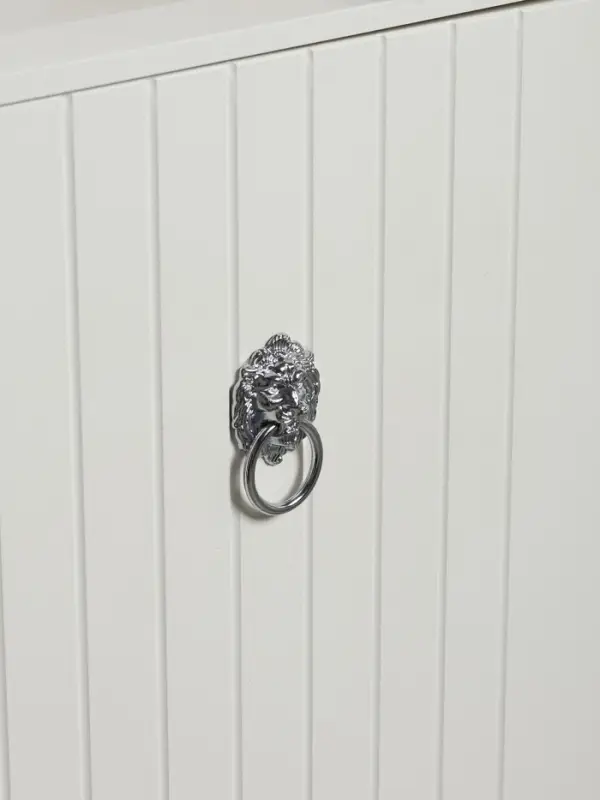 Ручка-кнопка CAPPIO LION, цвет хром