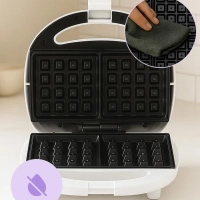 Вафельница для бельгийских вафель КТ-4686 - 750 Вт