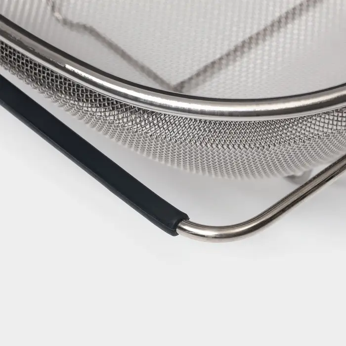 Дуршлаг - сито с ручками Доляна, на раковину, раздвижной, 34&times;23.5&times;10 см