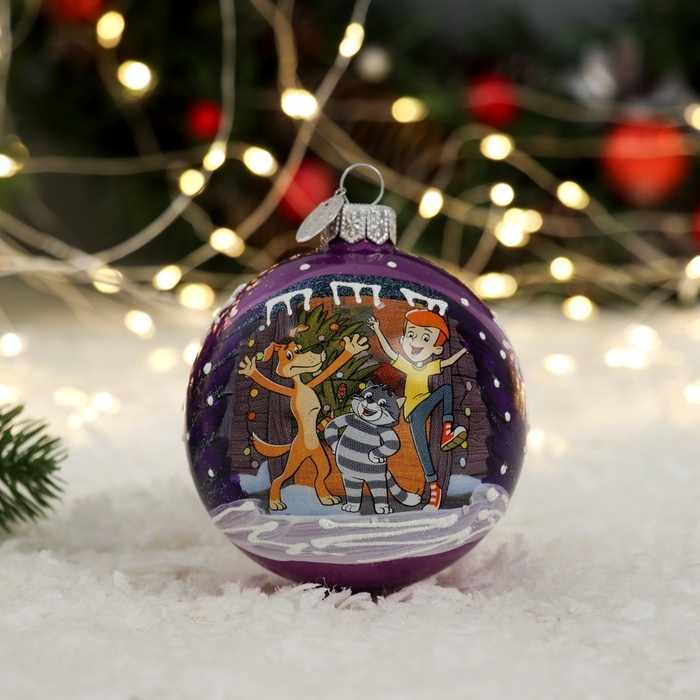 Шар "Веселые друзья", 80 мм., в подарочной упаковке