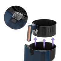 Аэрогриль электрический КТ-8106 - 3.2 л - 1500 Вт