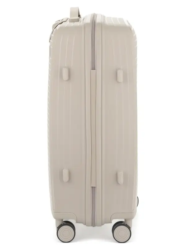 Чемодан на колёсах, 24", кодовый замок, 40&times;24&times;65 см, светло-бежевый