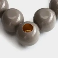 Подсвечник на 4 свечи &laquo;Бусы&raquo;, с 12 сферами, 20.5&times;20.5&times;5.5 см, ковентри