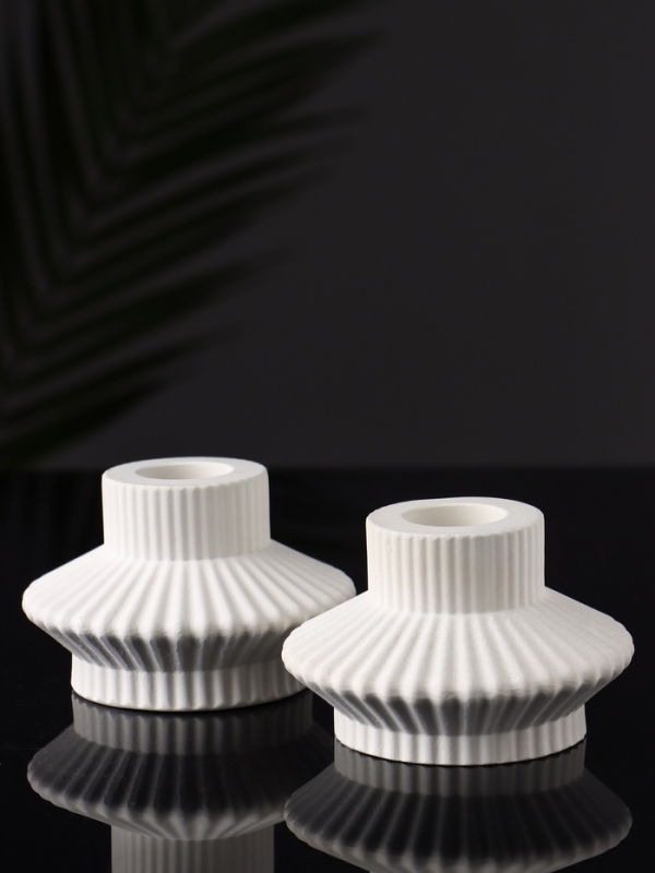 Подсвечники для свечей, 7х7х5 см, набор 2 шт