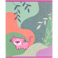 Тетрадь общая А5 48л с полями, клетка, микс в ассортименте, 40шт/уп